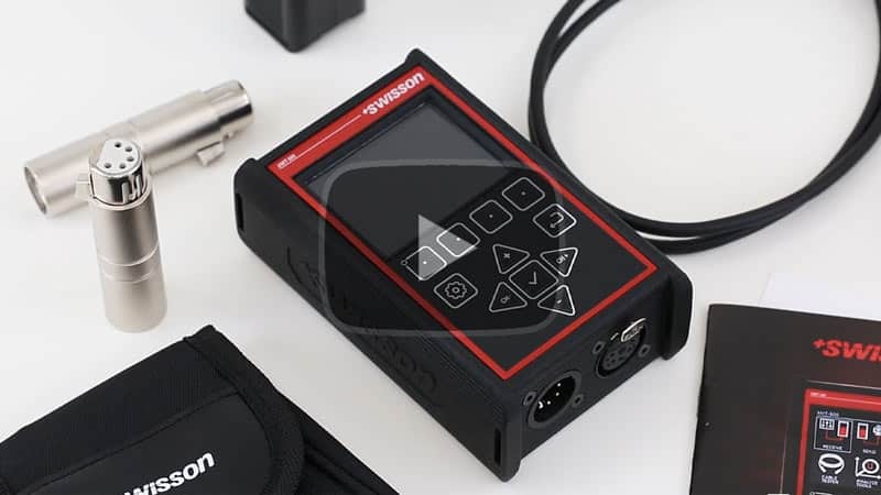 Short promotional product video for a DMX tester tool
