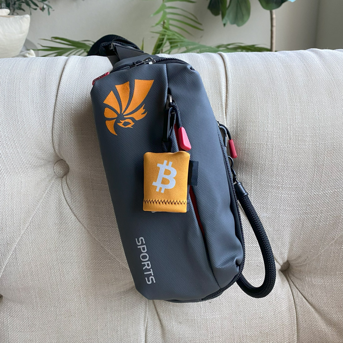 Belt Bag with Volcrone DTF Transfer Logo