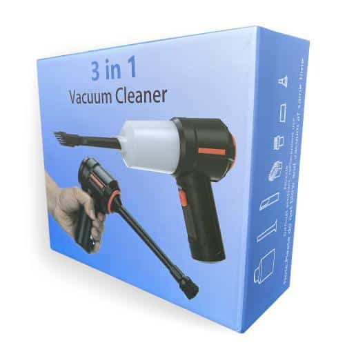 Mini Vacuum Cleaner and Air Blower Box 1