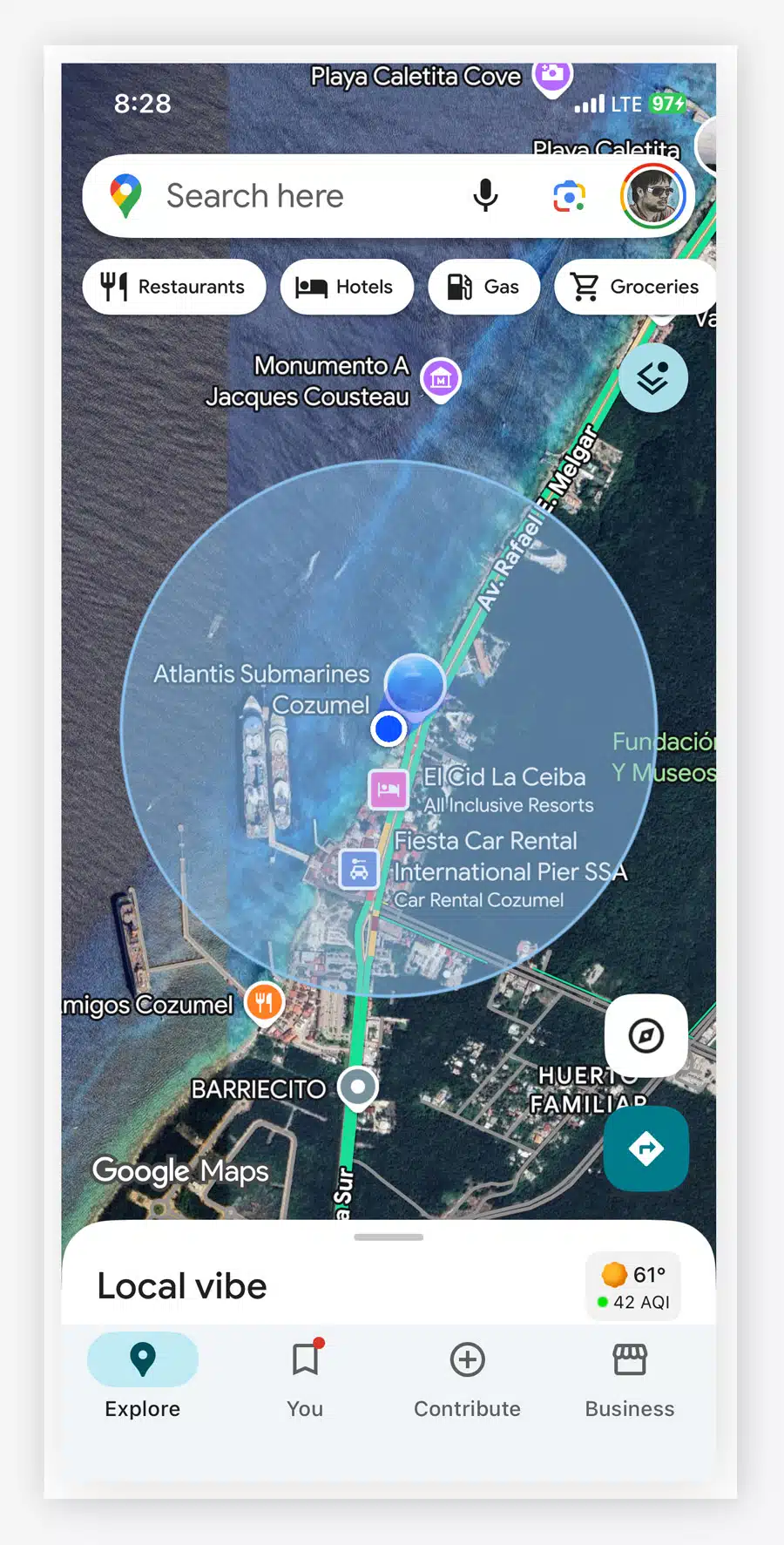 Location – Cozumel Mexico Location - Cozumel Mexico